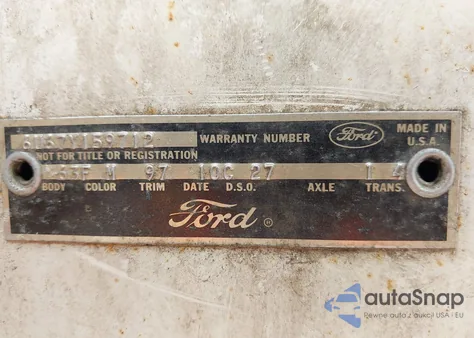 1966 Ford Galaxie from USA, damaged, VIN 6U67Y159712